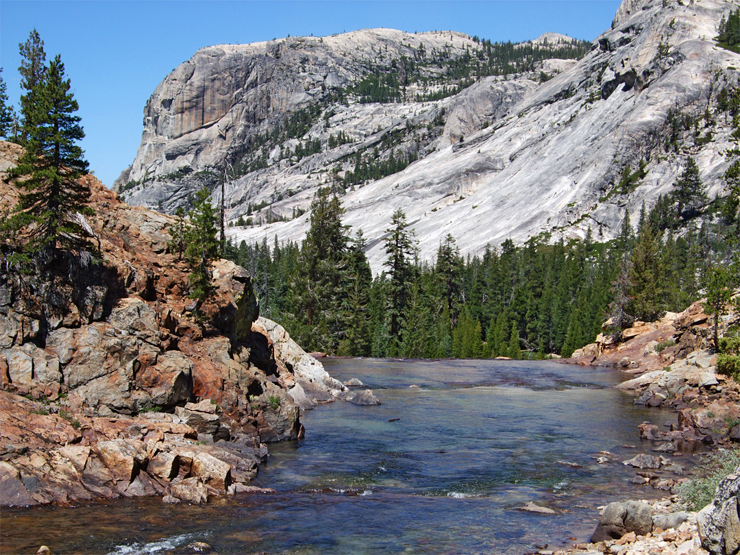 The river, approaching Glen Aulin