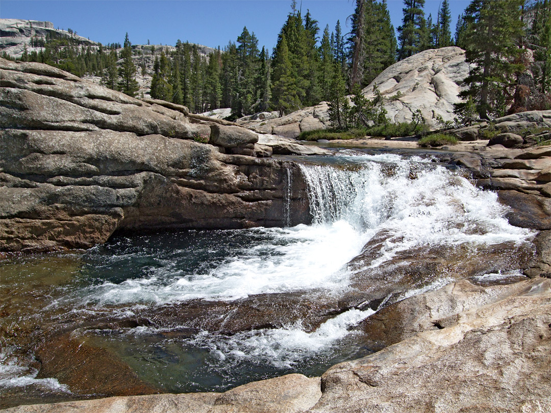 Cascade and pool