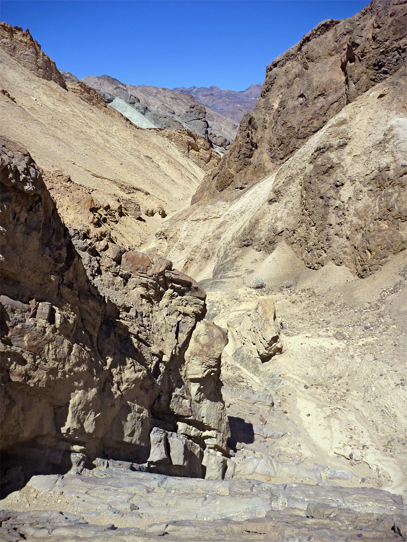 Colorful ravine