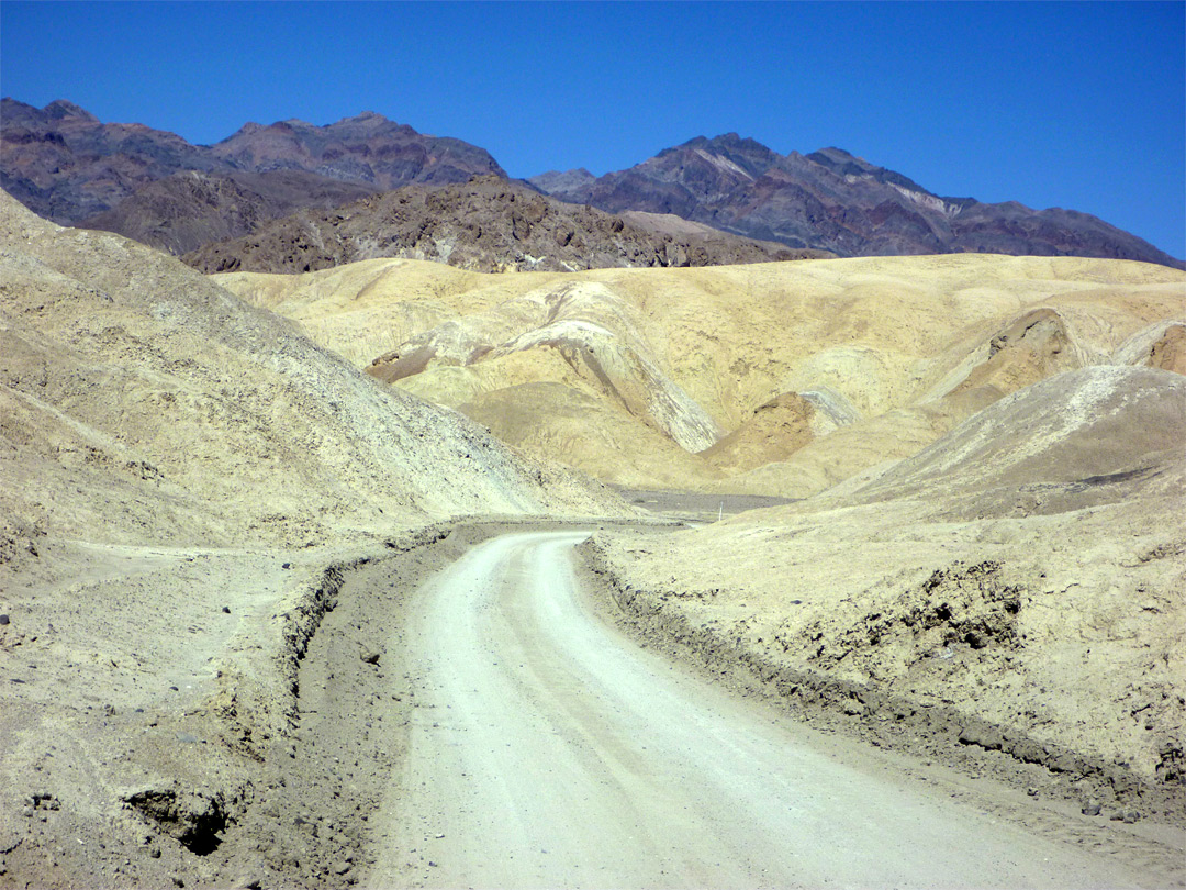 Road through the canyon