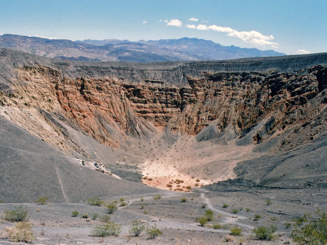 The crater
