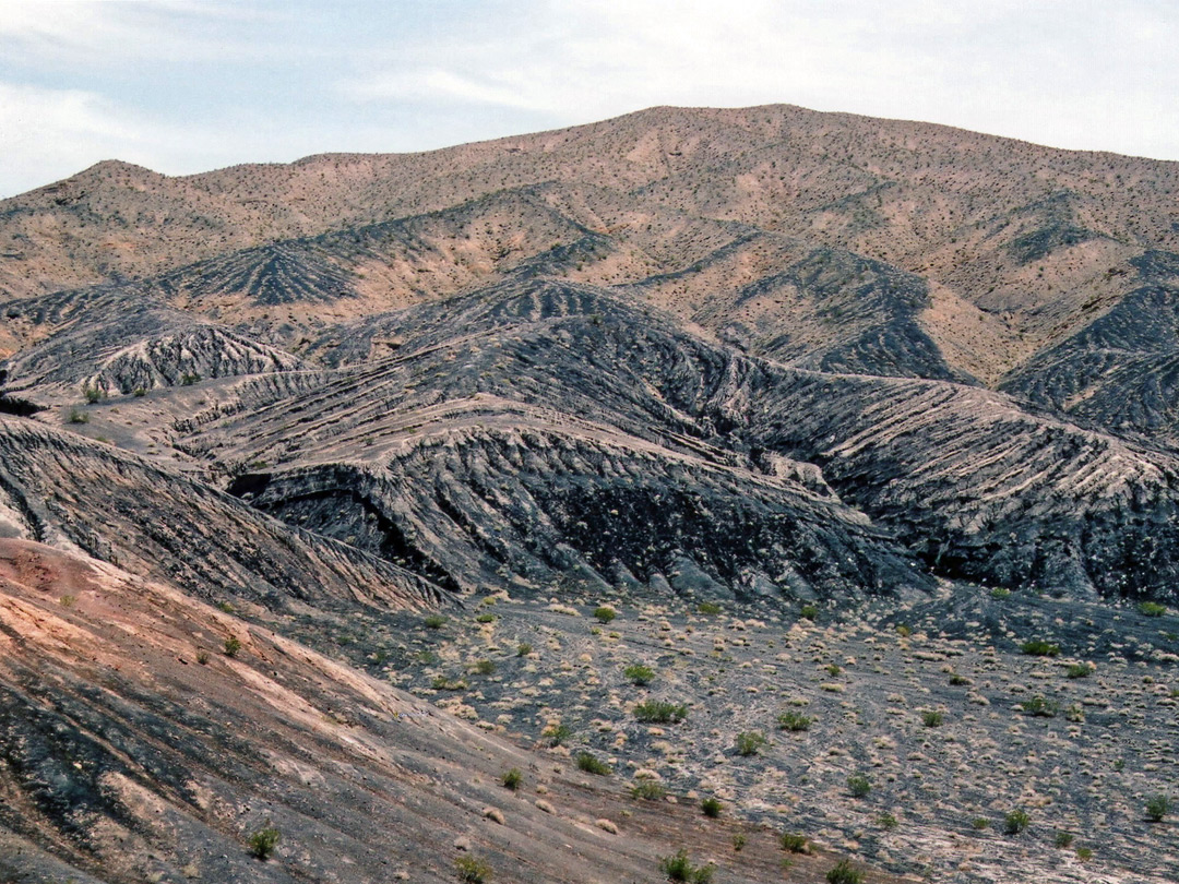 Black cinder hills