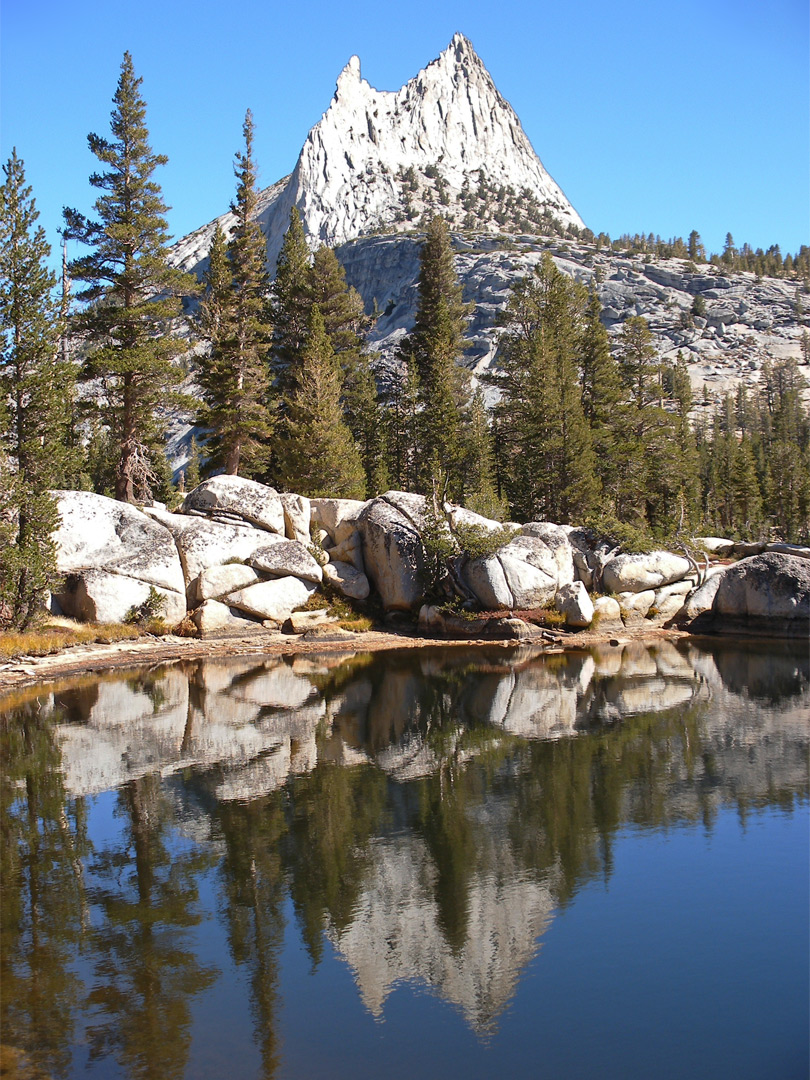 Reflection of Cathedral Peak