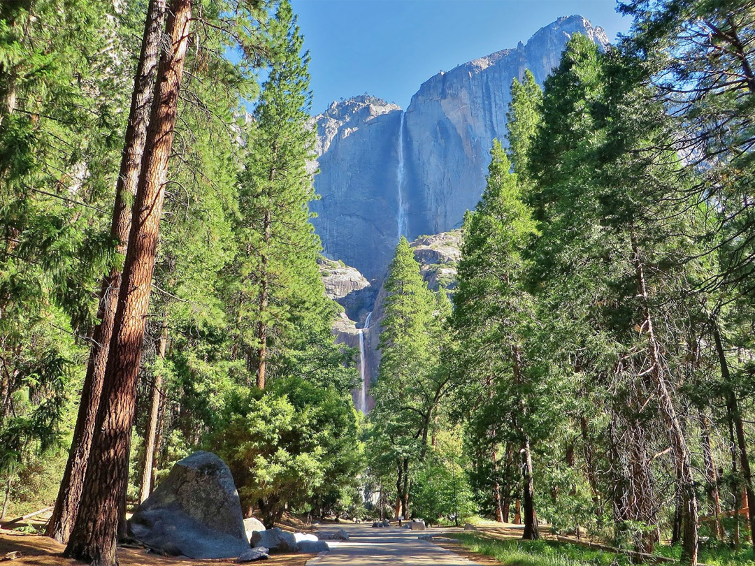 Upper and Lower Yosemite Falls