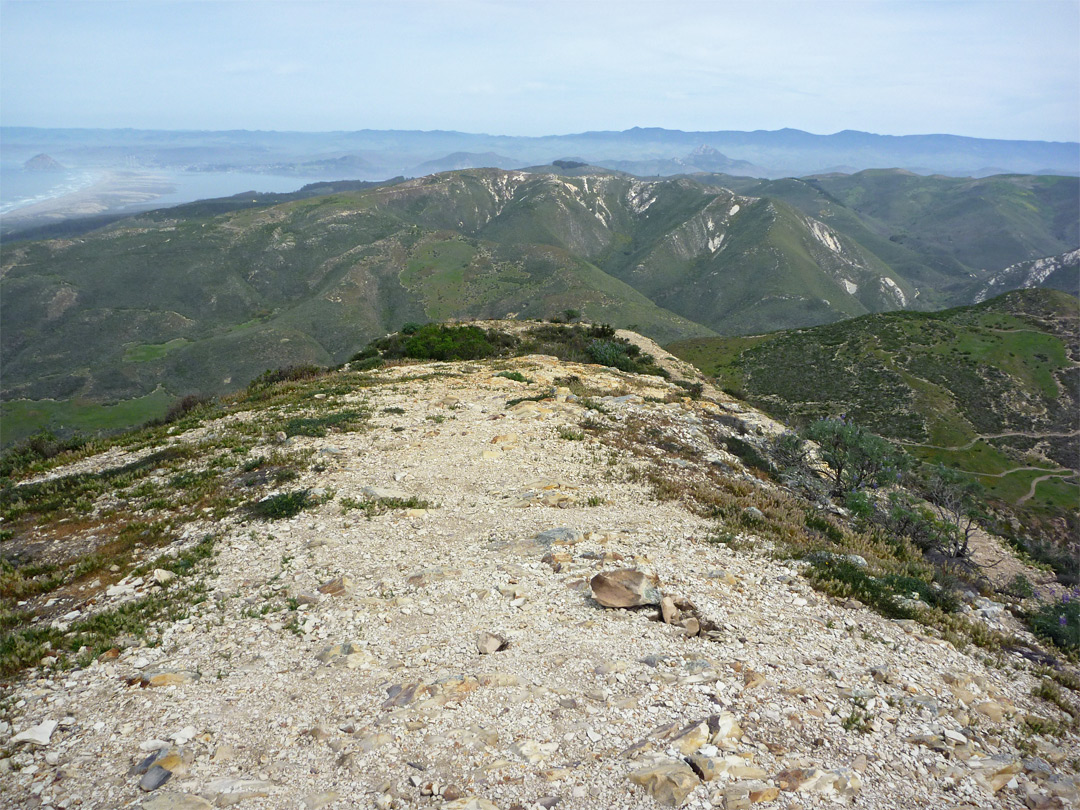 Valencia Peak - view north