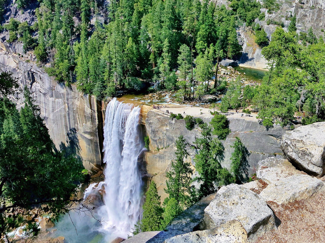 Emerald Pool and Vernal Fall