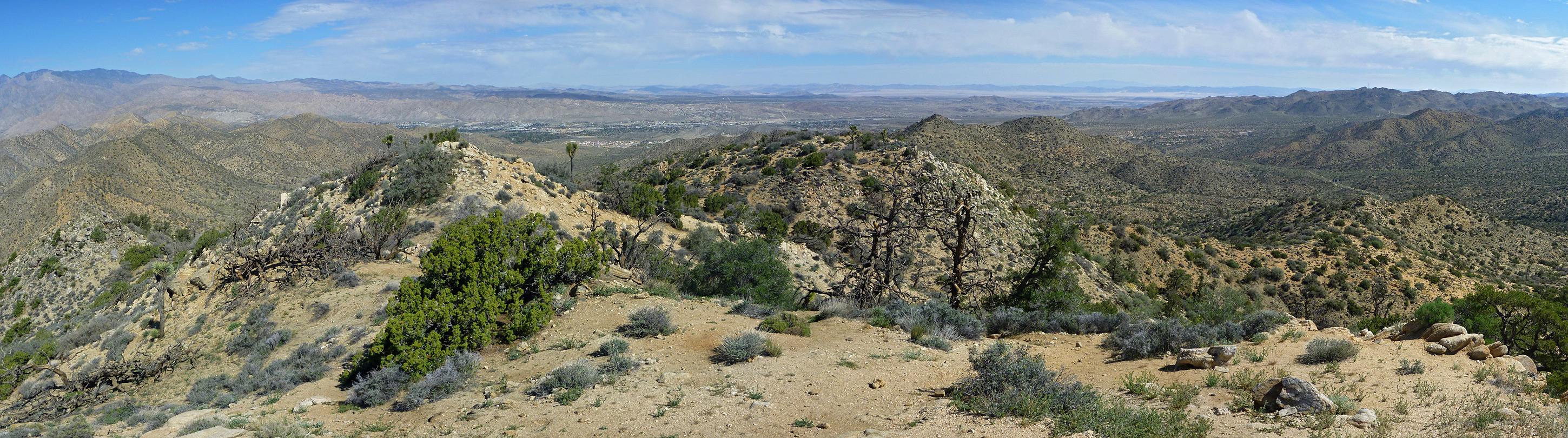 Panorama north from Warren Peak