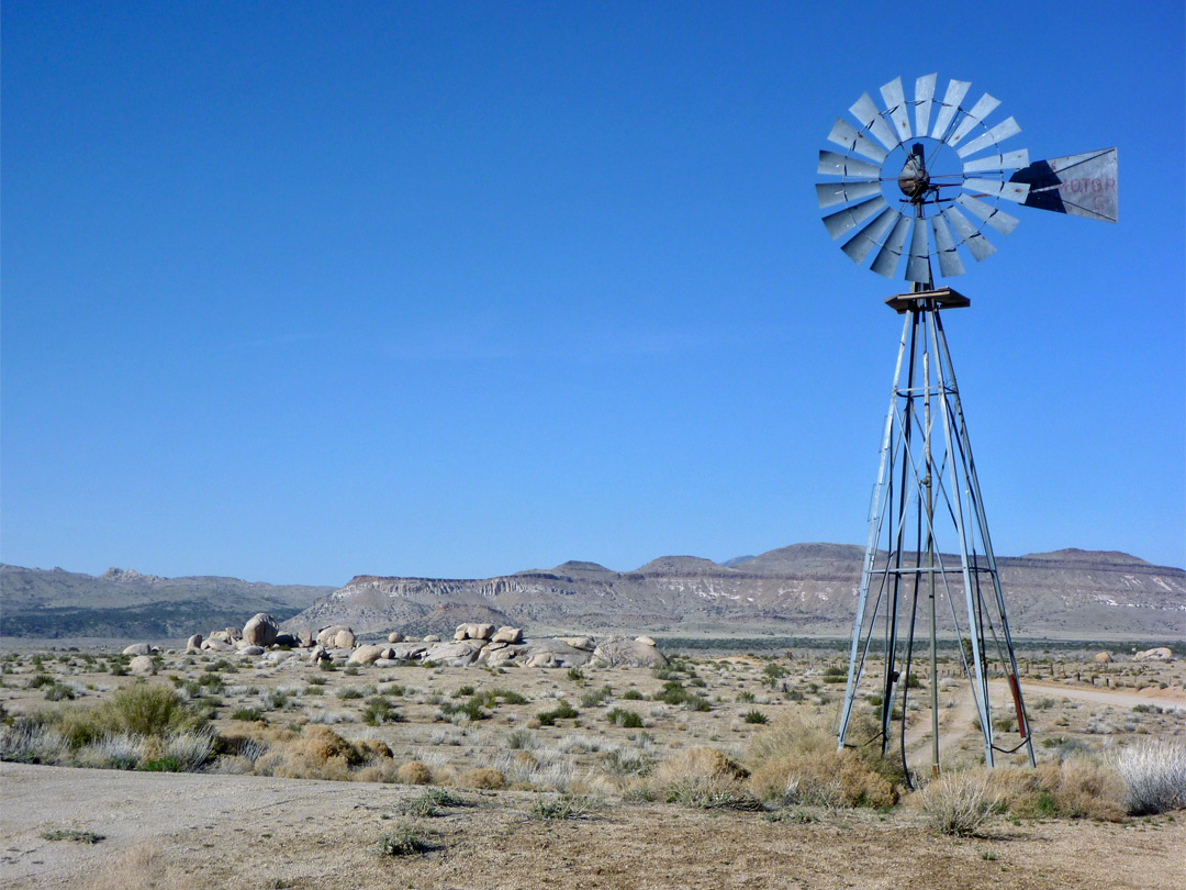 Water tower windmill