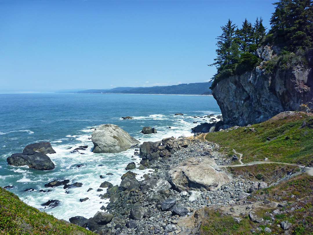 Trail near Wedding Rock