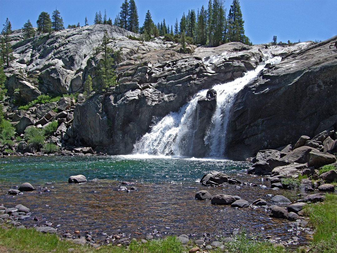 Pool below White Cascade