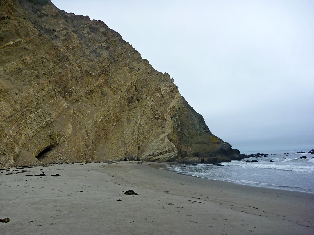 Sedimentary cliffs