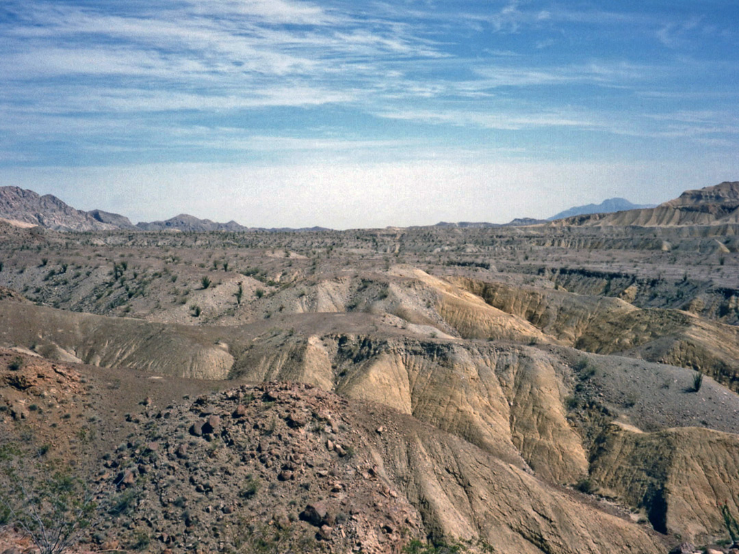 Badlands near the Wind Caves