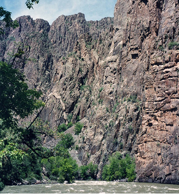 Deep canyon