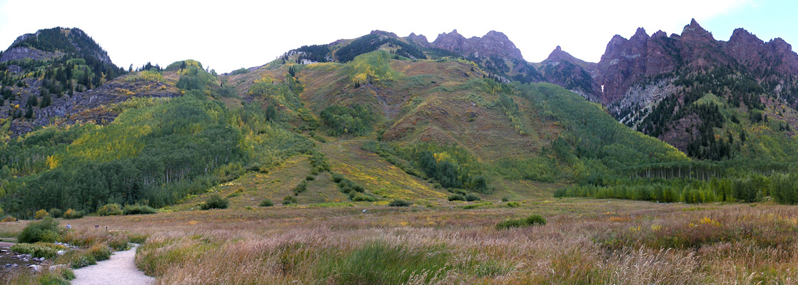 Sievers Mountain, above West Maroon Creek