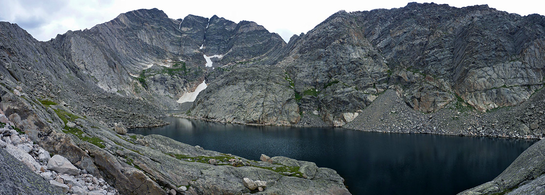 Ypsilon Mountain and the Spectacle Lakes