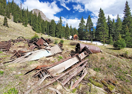 Relics at Yellow Jacket Mine
