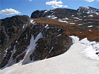 Top of Andrews Glacier