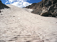 Lower end of Andrews Glacier