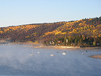 Boats on the water