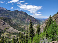 The view north