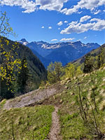 Mountains to the west