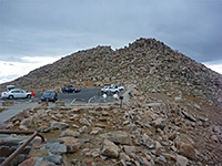 Parking at the summit