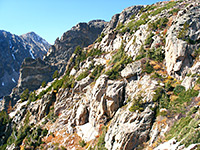 Rocks near Tyndall Gorge