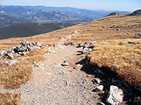 Trail across the tundra