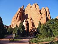 Sentinel Rock and North Gateway Rock