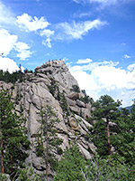 Granite cliffs