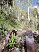 Iron wheels