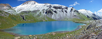 Mountains above Ice Lake