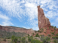 South side of Independence Monument