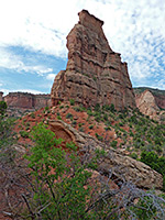 North side of Independence Monument