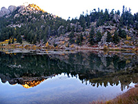 Reflections on Lily Lake