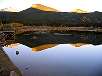 Sunrise above Lily Lake