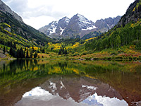 Maroon Lake and Maroon Bells