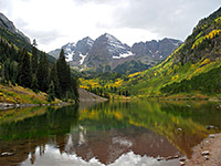 Maroon Bells and Maroon Lake