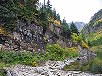 Rocks adjoining Maroon Lake