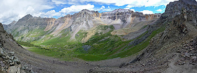 Upper end of Mill Creek Basin