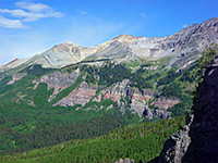 Cliffs above Mill Creek