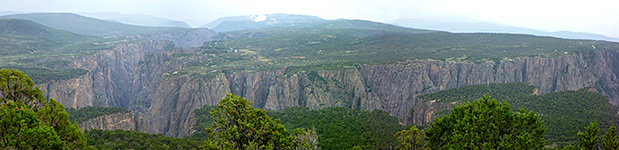 Panorama from the summit of Green Mountain