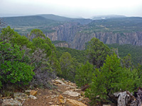 View along the North Vista Trail