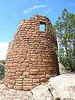 Tower and window