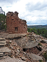 Tower above a room