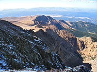 Ridge near the summit