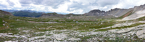 Rocks and short grass