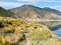 Path by Rifle Gap Reservoir