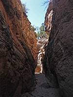 Slot canyon