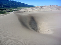 Hollow in the dunes